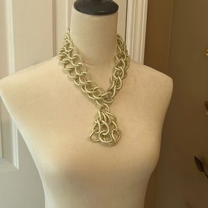 Vintage Gold Large Chain Necklace